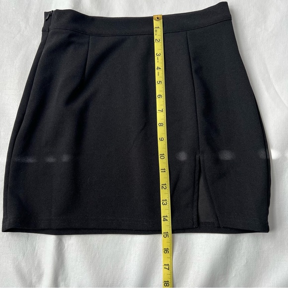 Shein Black Pencil Skirt Size Petite M - Picture 4 of 8